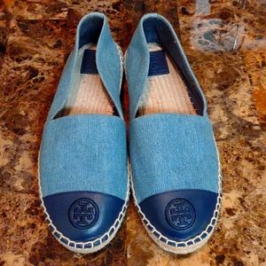 Tory Burch Denim Espadrilles